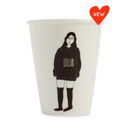 Cup Barcode girl / Helen b